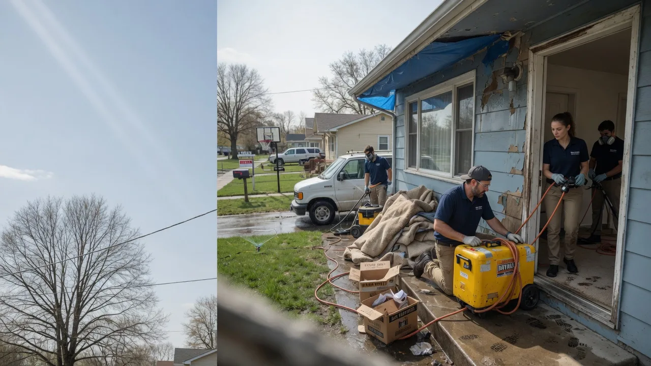 Basement Flood Cleanup in New Matamoras, OH near me